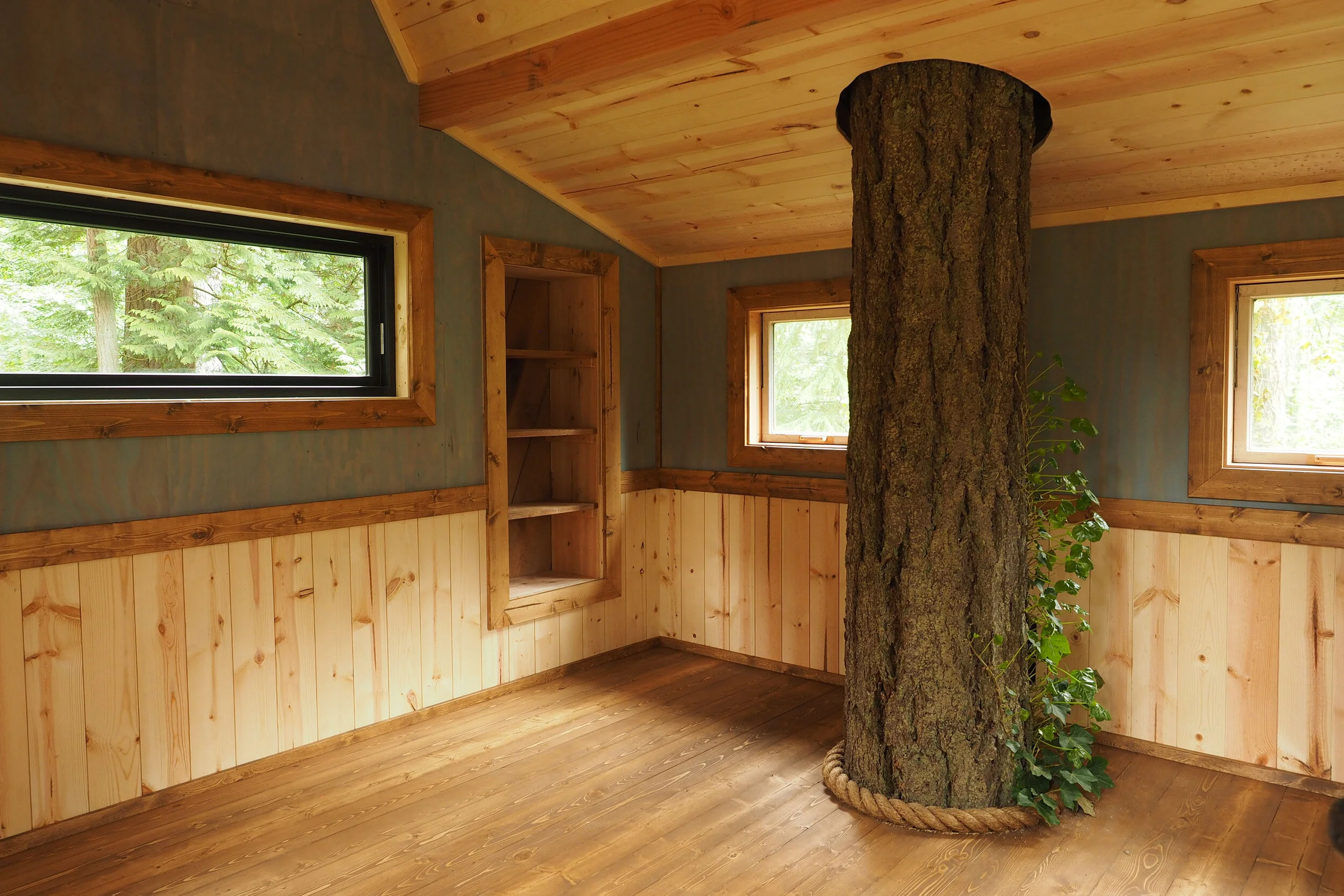 ◆sala tree◆ The Salal Treehouse — Wild Tree Woodworks - Custom Treehouse